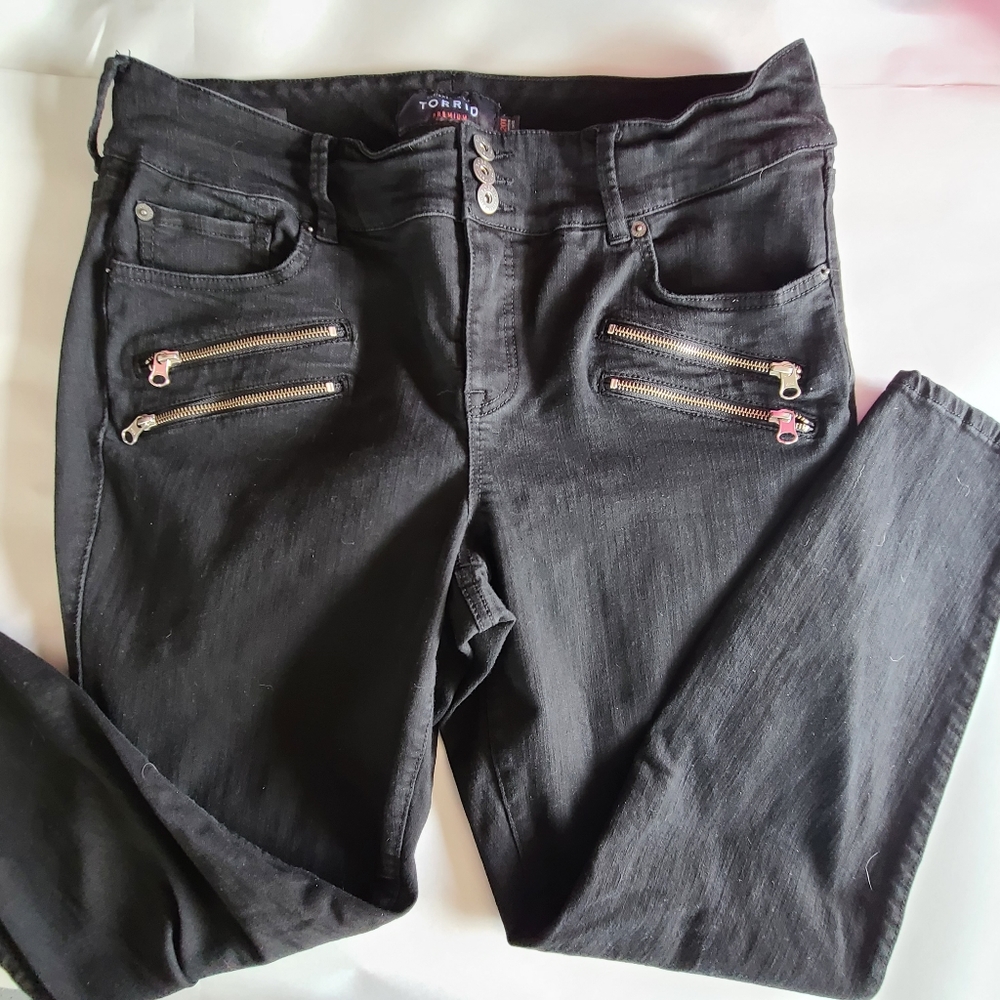 Torrid premium plus sized jeggings jeans denim